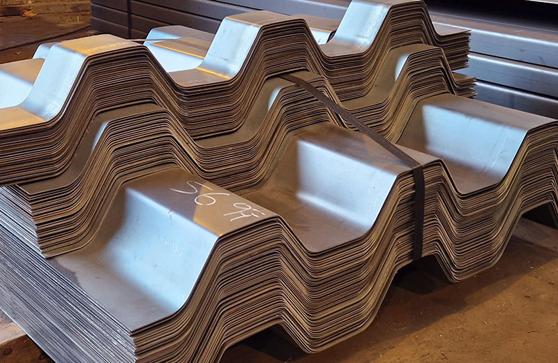 Pressed steel sheets